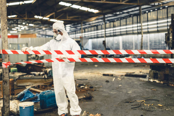 Professional Trauma Scene Cleanup technician working in Beaumont, CA